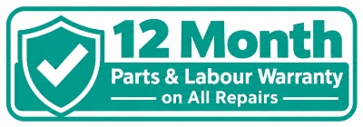 12 Month Parts and Labour Warranty on All Repairs